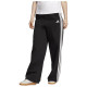 Adidas Γυναικείο παντελόνι φόρμας Essentials 3-Stripes Fleece Wide Pants Adidas Γυναικείο παντελόνι φόρμας Essentials 3-Stripes Fleece Wide Pants